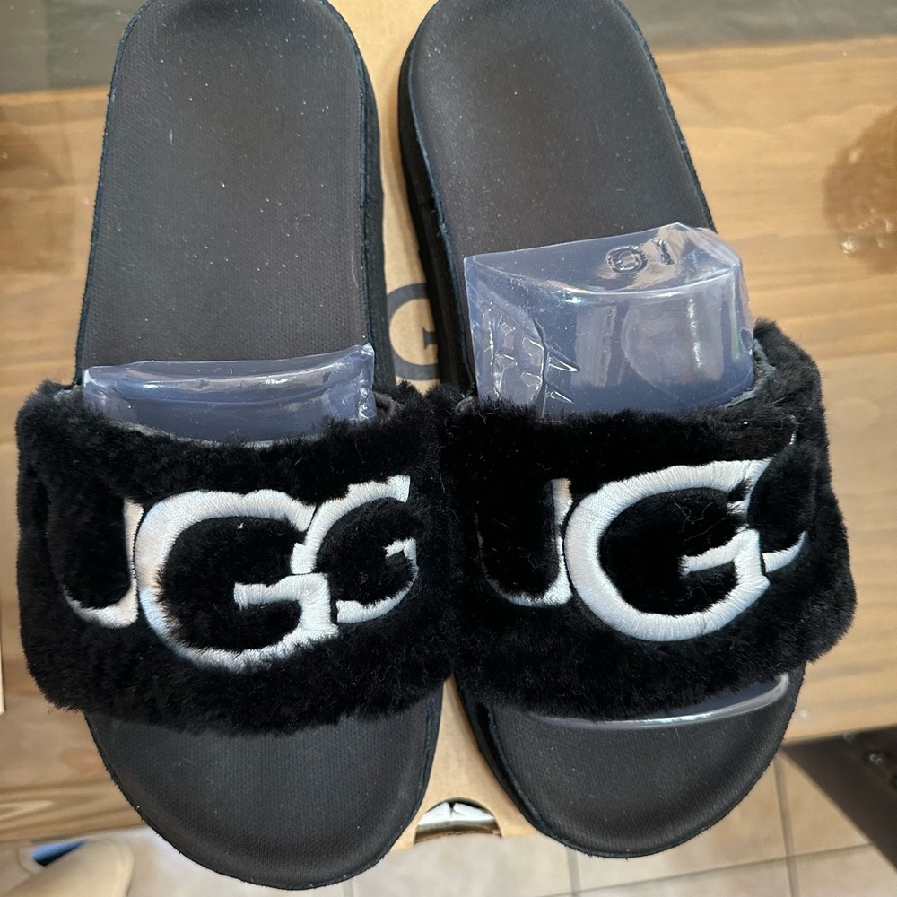 UGG Laton Fur Slide